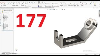 تمارين علي سوليدووركس 2024 || تمرين رقم 177- Solidworks Exercise 177
