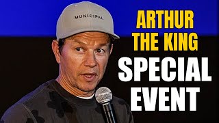 Mark Wahlberg Surprise Entry At Arthur The King LA Special Screening