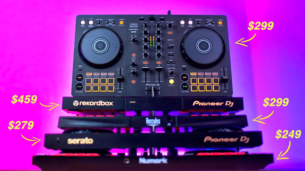 DDJ-FLX4 vs. The Best Beginner DJ Gear 