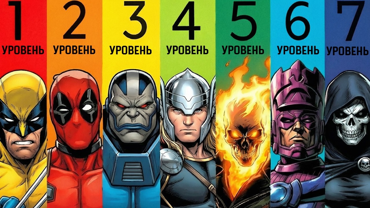 7 уровней бессмертия в Marvel