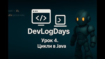 Цикли for, while, do while для новачків: Опануй Java легко і швидко з нуля! Урок 4 DevLogDays