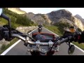 KTM 690 SMC vs Yamaha 660 XTX on Stelvio Pass [raw]