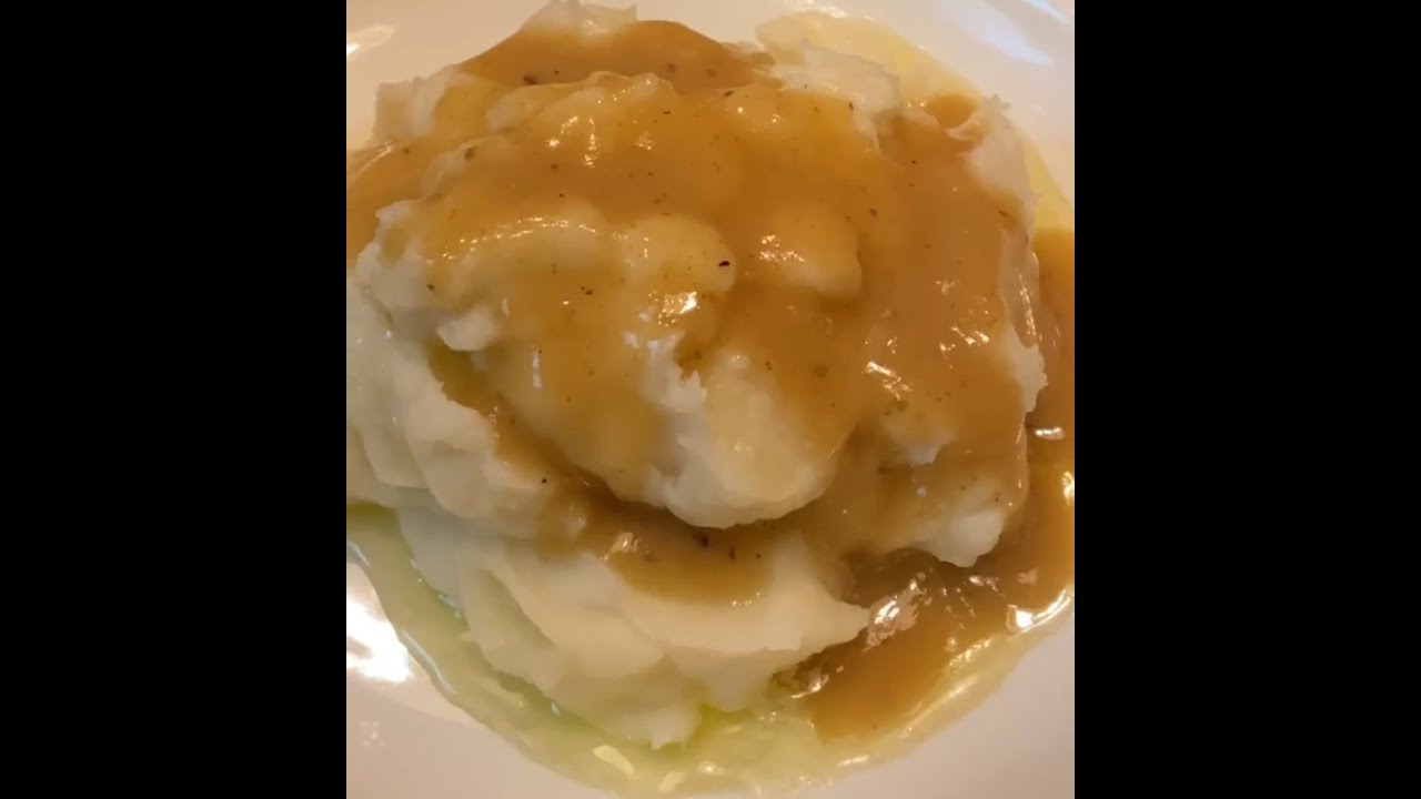 Homemade Chicken Gravy Made With Stock / Broth - YouTube