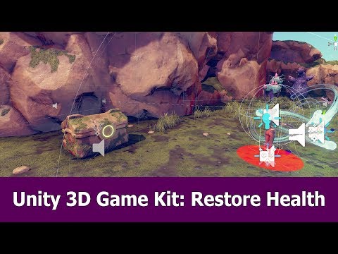 Unity 3D Game Kit Tutorial : Restore Player Health