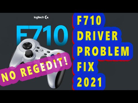 LOGITECH F710 DRIVER PROBLEM FIX 2021 Windows 10 2004 update problem