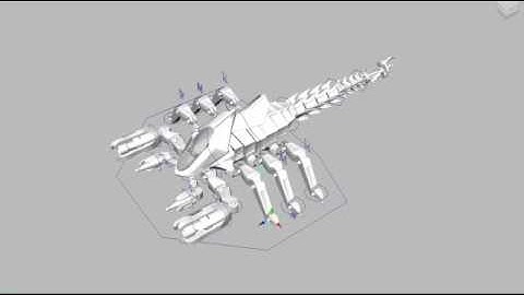 Scorpion Robot Rigging/3D Model @ New York Film Academy NYFA 3D Animation