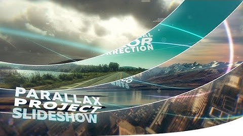 Parallax Slideshow (After Effects template)