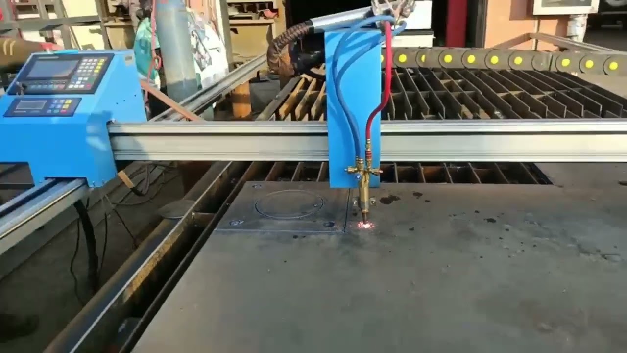 cnc plasma OXY flame cutting function propane or acetylene standard cut upto 150mm thickness