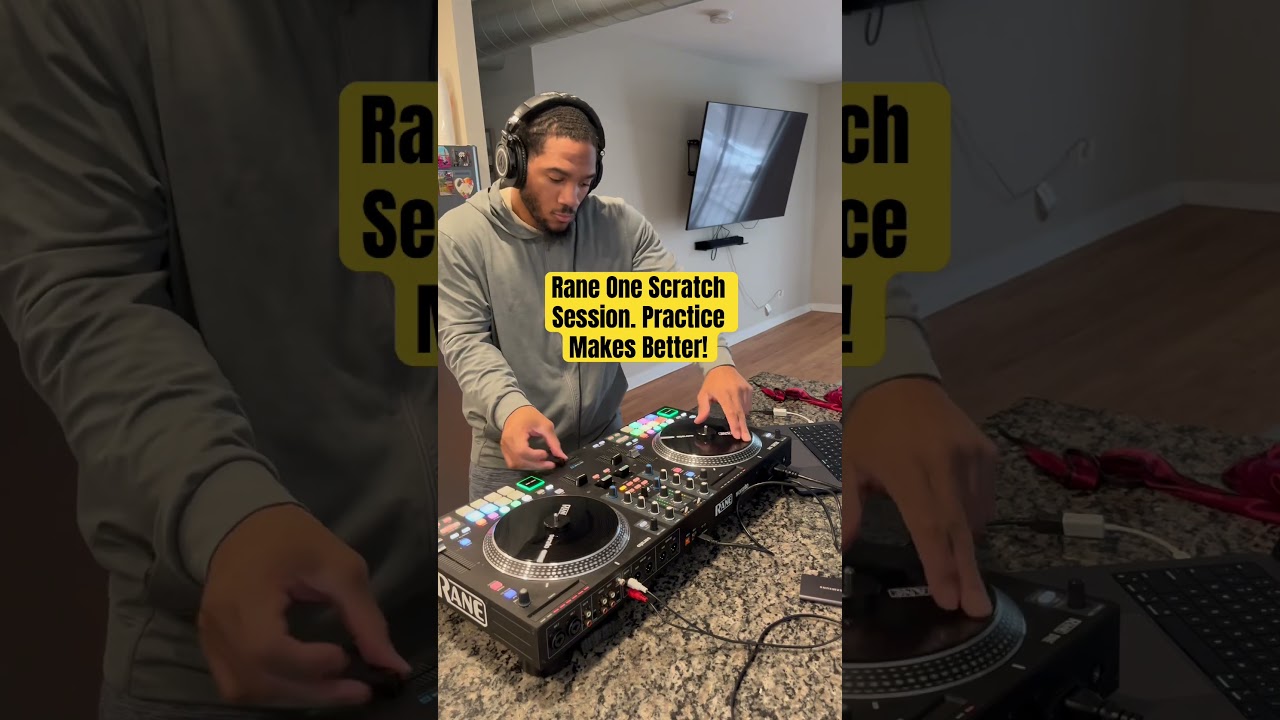 Rane One Practice! Dont Forget to Scratch! 