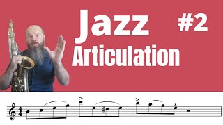 Saxophone Jazz articulation 2 (Eng and Esp sub)/джазовая артикуляция на саксофоне 2