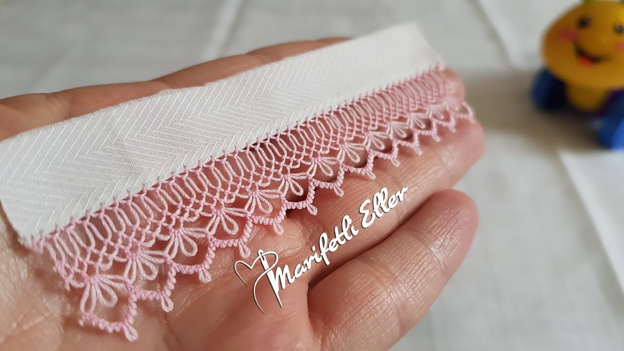 İğne Oyası Çok Zarif Bir Modelin Anlatımlı Yapılışı | 502. Model