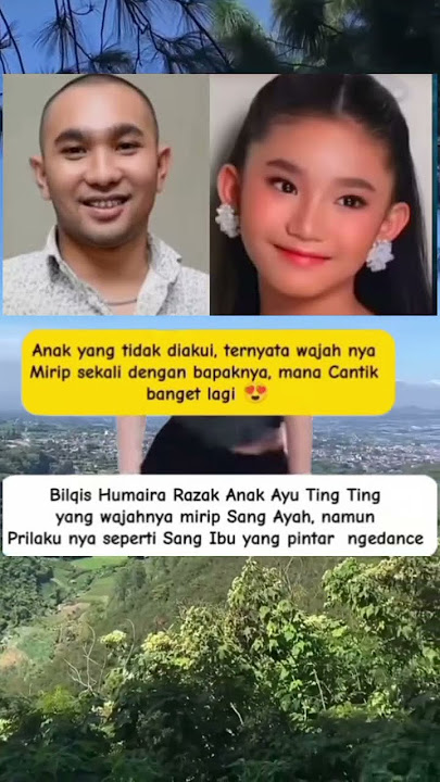 Download lagu Bilqis Anak ayu tingting yang tid4k di akui ternyata wajahnya mirip dengan ayahnya #artist #shorts
