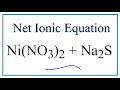 Net Ionic Equations and Solubility Rules