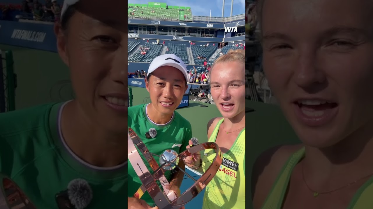 A message from our Champions! 📣 #WTA #Doubles #Tennis #NBO26