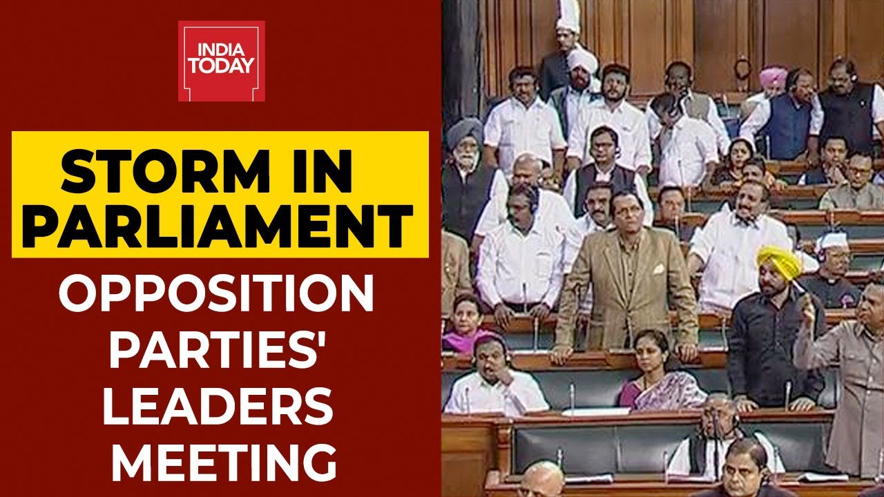 Logjam In Parliament: Floor Leaders Of Opposition Parties To Meet At 10am | India Today