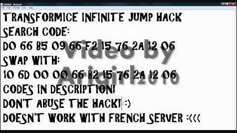 Transformice Jump Hack *UPDATED*