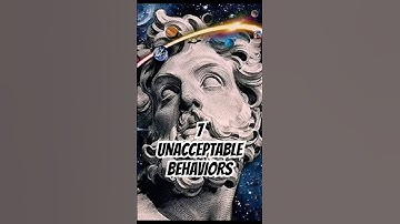 7 UNACCEPTABLE Behaviors that Should Not Be Tolerated - Stoic Mindset & Self-Respect #stoicism