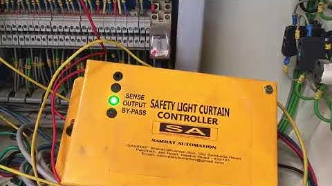Safety light curtain