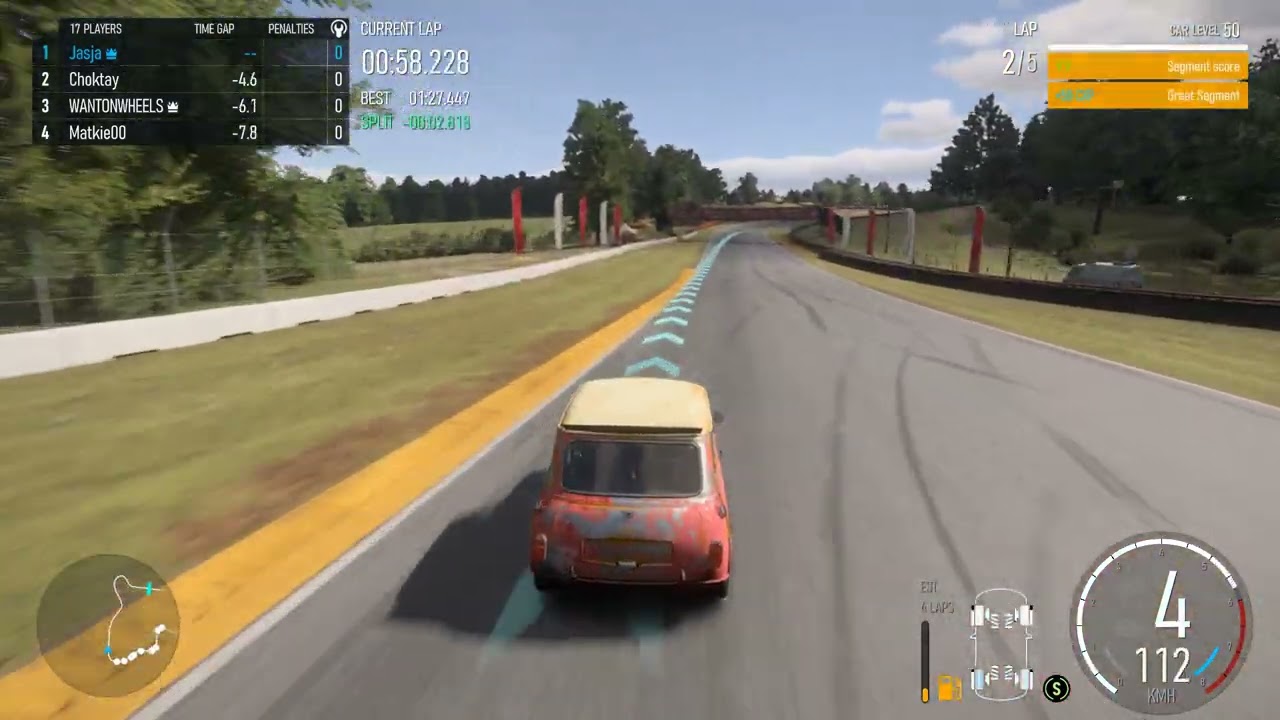 Forza Motorsport. Online, open class: E-Series Mini Cooper'65 - Mid Ohio (20231229)