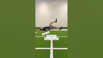 Single Leg Eccentric Slider Bridges