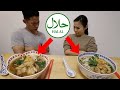 Japanese react to "Halal Ramen"....Do we like it? (Honest review)