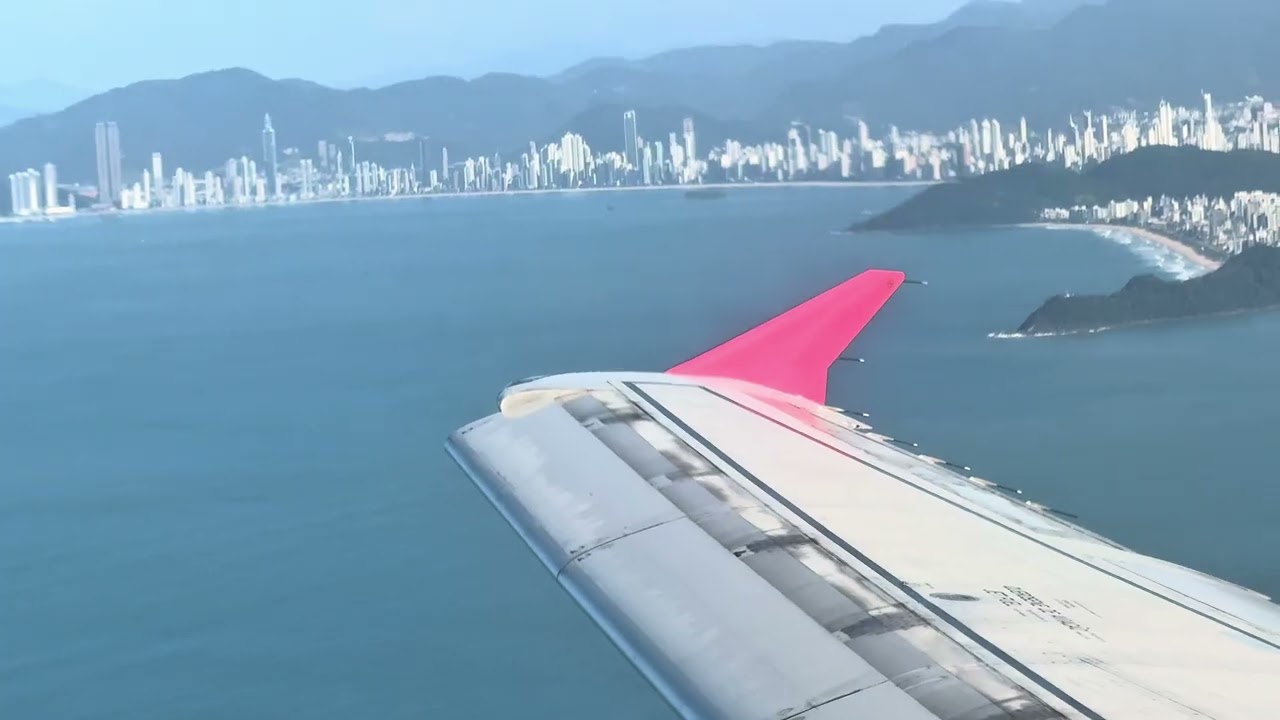 SHORT LAND - CONGONHAS AIRPORT - Latam A320 Navegantes - São Paulo 