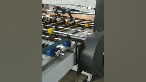 High Quality Automatic Two Piece Folder Gluer Machine