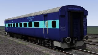 WAP-4 (LDH) with ICF rakes 2S, Sleeper & AC 3 Tier in Train Simulator 2017 (Bharat Stream Express) screenshot 3