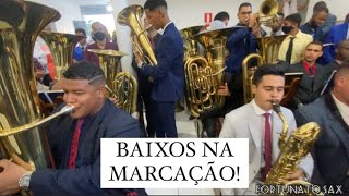 290 - Sempre avante! ENSAIO REGIONAL EM SÃO FÉLIX BA  - BARÍTONOS & TUBAS na MARCAÇÃO