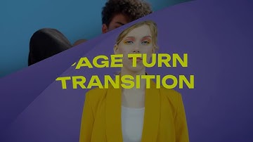 Page Turn Transition: DaVinci Resolve template