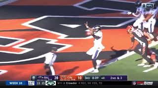 Lamar Jackson insane touchdown run vs bengals