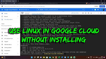 Use Linux terminal in cloud console without installing | Google Cloud Console #linux