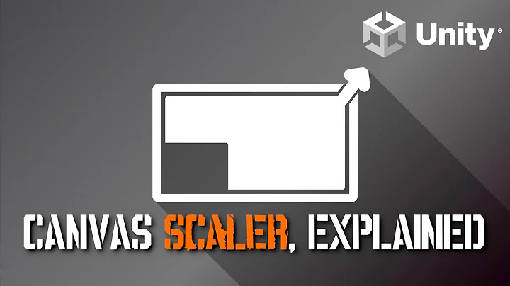 Canvas Scaler, Explained | Unity Tutorial