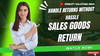 Sales Goods Return Management in ERP Software