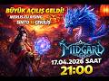 MERLİS RİSİNG MİDGARD SPEED SERVER TANITIMI 17.04.2026 SAAT 21:00 BÜYÜK AÇILIŞ GÜNÜ GELDİ