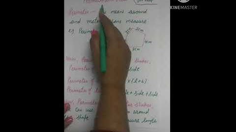 Class - 4 | Maths | Ch - Perimeter & Area | Ex - 10A | by Jyoti Thapar