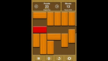 Unblock Me Solutions for original free level #23