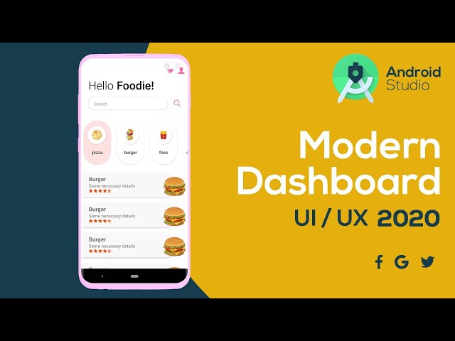 Dashboard Ui Design - Modern Dashboard Ui Design Android Studio Tutorial  |Modern Dashboard Android - Youtube