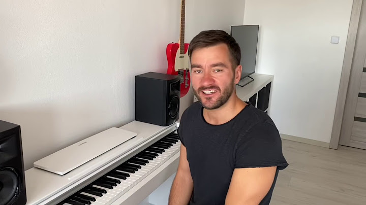 Marek Ztracený - jak hrát píseň Naše cesty na piano