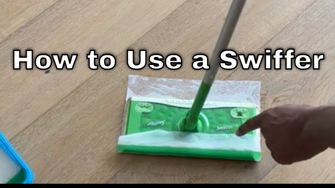 How To Use Swiffer Sweeper 