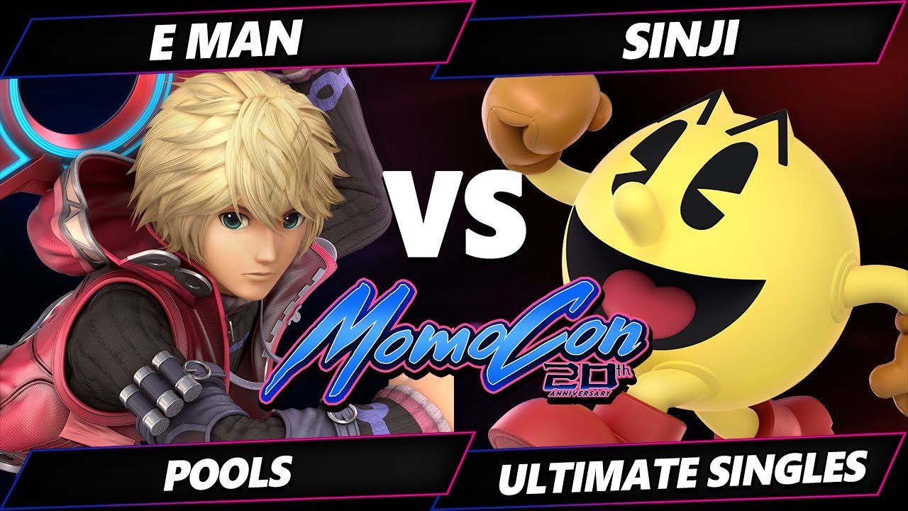MomoCon 2025 - E Man (Shulk) Vs. Sinji (Pac-Man) Smash Ultimate - SSBU