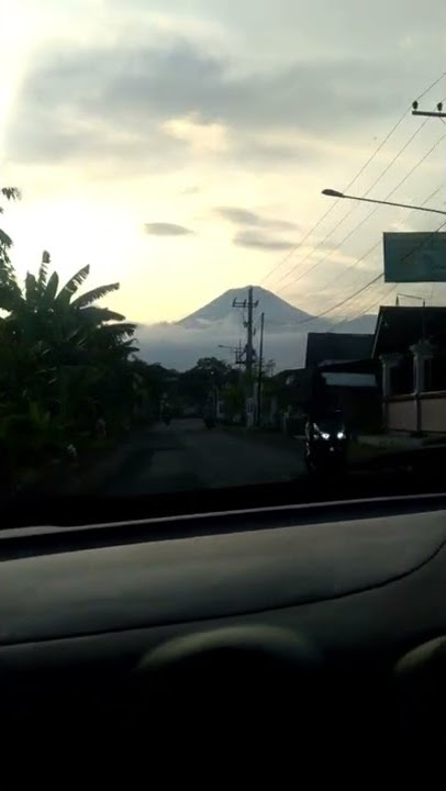 STORY WA GUNUNG SEMERU SORE HARI, BIKIN MERINDING!!!