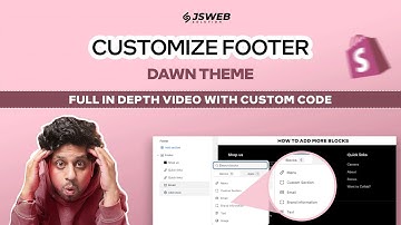 Ultimate Shopify Footer Customization Guide 2024: Free Code & Expert Tips | Dawn Theme Tutorial