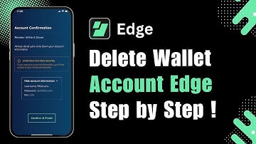 How to Delete Your Edge Wallet Account ! (2025)