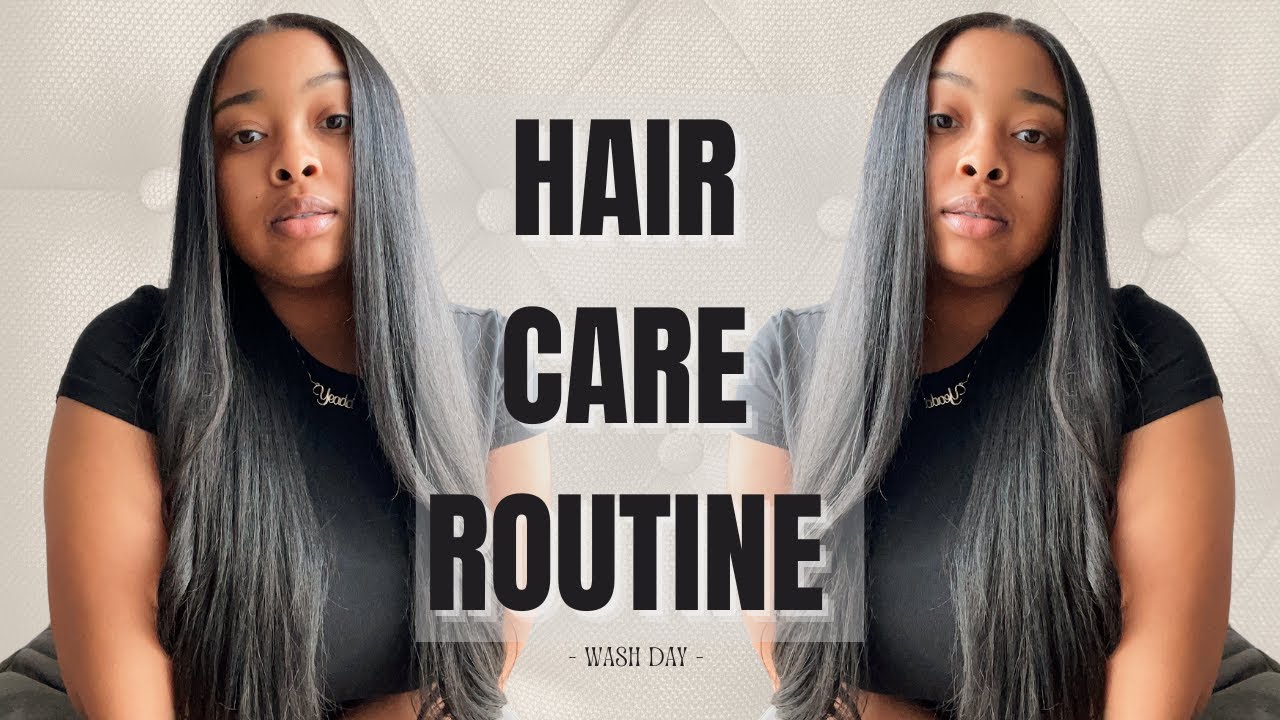 MY LONG HAIR CARE ROUTINE | WASH DAY| 2023 - YouTube