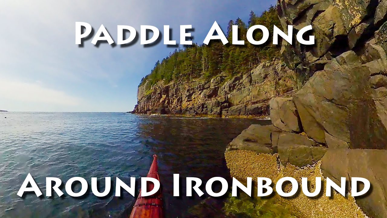 Paddle Along Around Ironbound Island in a Sea Kayak