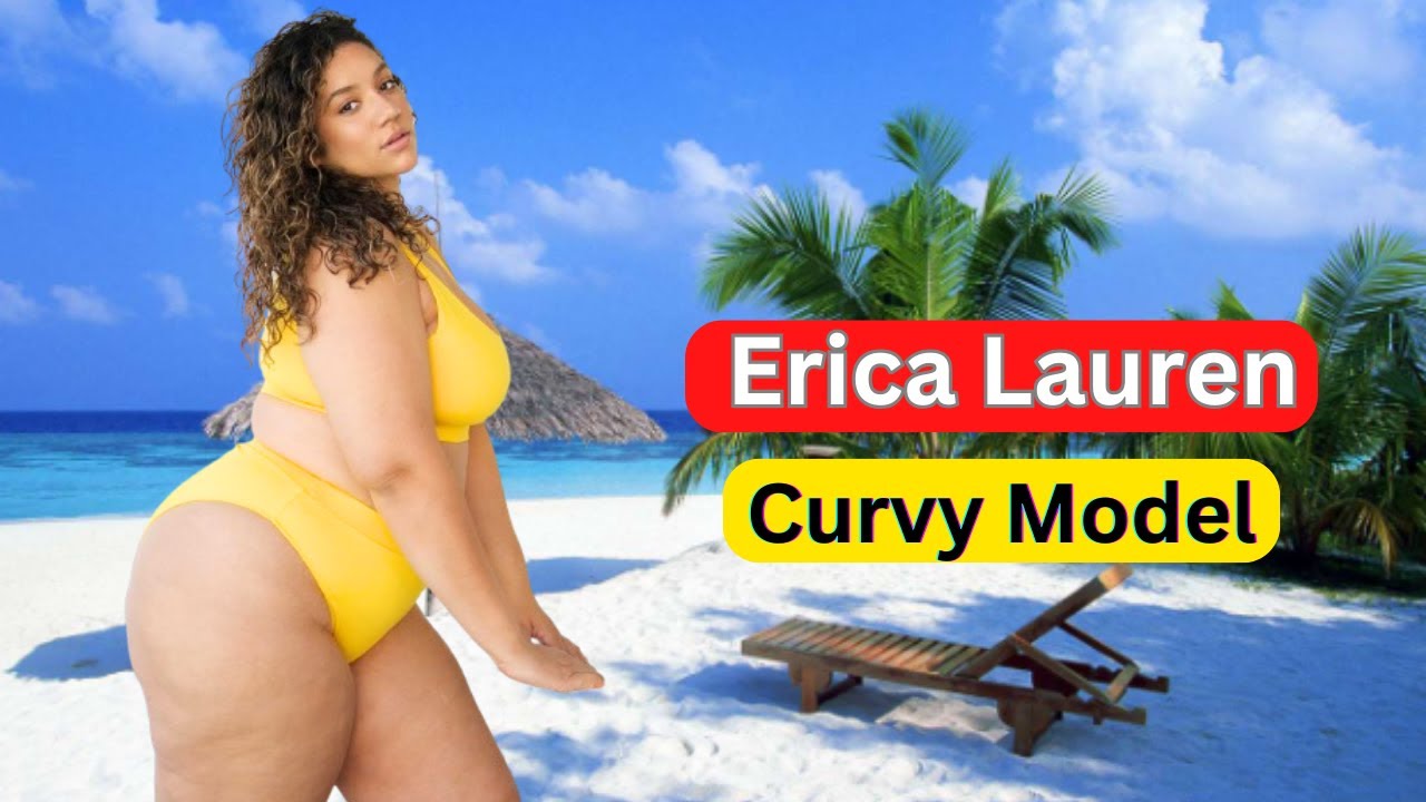 Plussize Model Erica Lauren Biography | Lifestyle | Body Measurements
