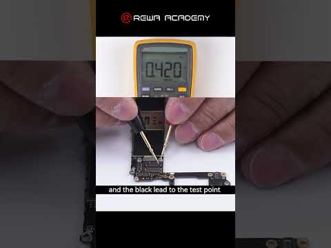 iPhone motherboard repair multimeter online foundation course