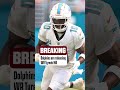 Miami Dolphins are releasing eight-time Pro-Bowl WR Tyreek Hill
