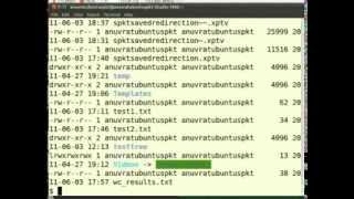 GNU/Linux Redirection Pipes Malayalam Tutorial